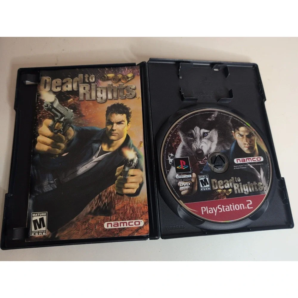Dead to Rights Sony PlayStation 2 PS2 Greatest Hits Complete w/ Manual CIB
